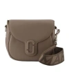 Marc Jacobs The Covered J Marc Saddle Bag In Brown