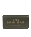 Marc Jacobs Compact Clutch Bag With Embossed Logo In Green