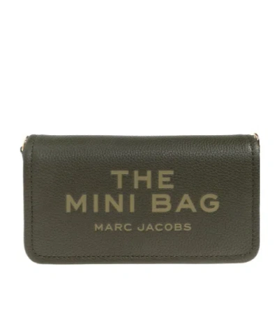 Marc Jacobs Logo Shoulder Bag In Green