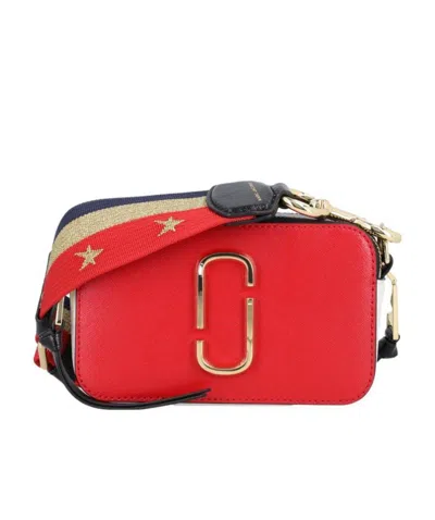 Marc Jacobs Logo Shoulder Bag In Red