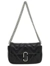 Marc Jacobs The Quilted Leather J Marc Shoulder Bags Black