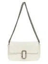 Marc Jacobs Logo Shoulder Bag In White