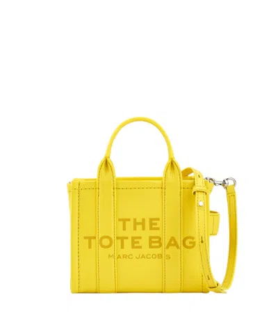 Marc Jacobs Logo Shoulder Bag In Yellow