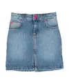 Marc Jacobs Logo Skirt In Blue