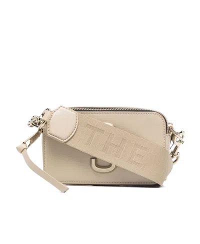 Marc Jacobs Logo Strap Satchel In Khaki