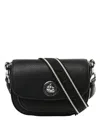 Marc Jacobs Logo-strap Shoulder Bag In Black