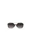 Marc Jacobs Logo Sunglasses In Black