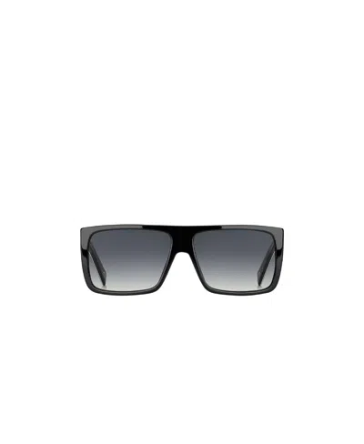 Marc Jacobs Logo Sunglasses In Gray