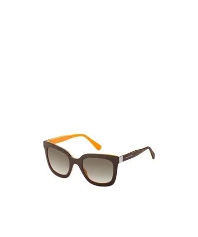 Marc Jacobs Logo Sunglasses In Nude