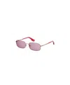 Marc Jacobs Logo Sunglasses In Pink