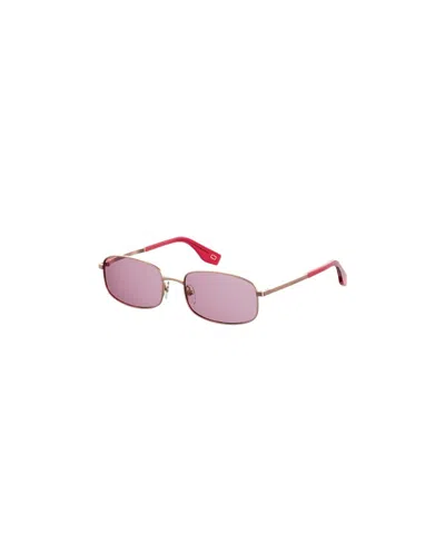 Marc Jacobs Logo Sunglasses In Pink