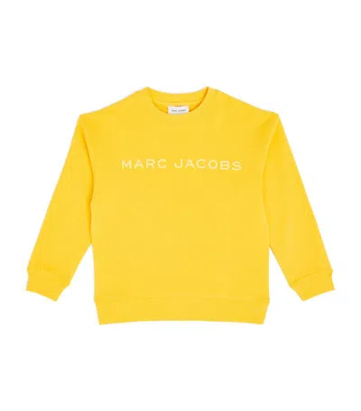 Marc Jacobs Kids' Logo Sweatshirt (4-12+ Years) In Yellow