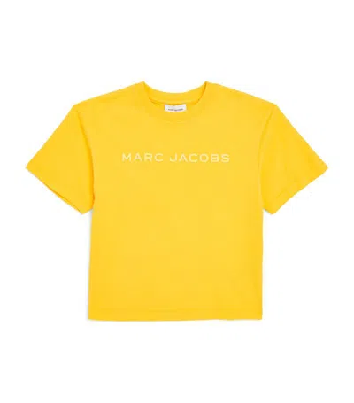 Marc Jacobs Kids' Logo T-shirt (4-12+ Years) In Yellow