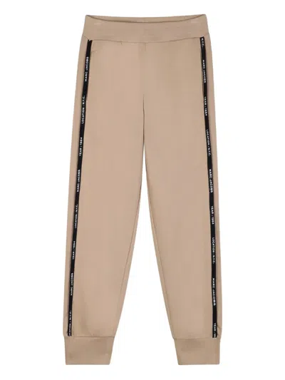 Marc Jacobs Kids' Logo-tape Track Pants In Pink