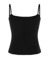 Marc Jacobs Logo Thin Shoulder Strap In Black