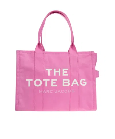 Marc Jacobs Logo Tote Bag In Pink