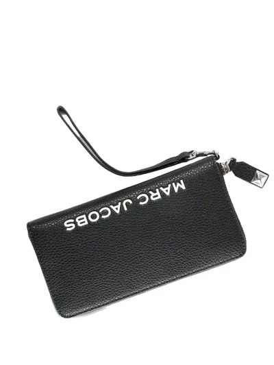 Marc Jacobs Logo Wallet In Black