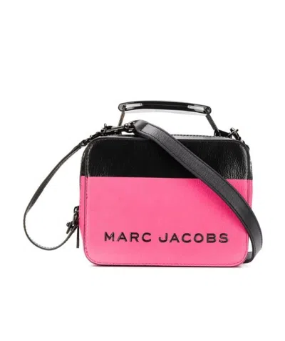 Marc Jacobs Logo Zipper Shoulder Bag In Pink