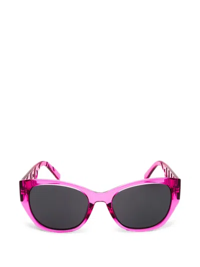 Marc Jacobs Logo-debossed Sunglasses In Pink