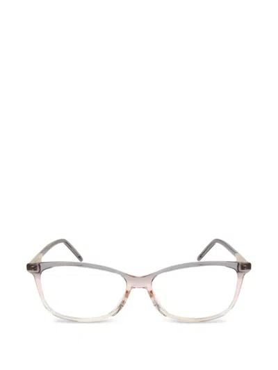 Marc Jacobs Logo-detail Glasses In Gray