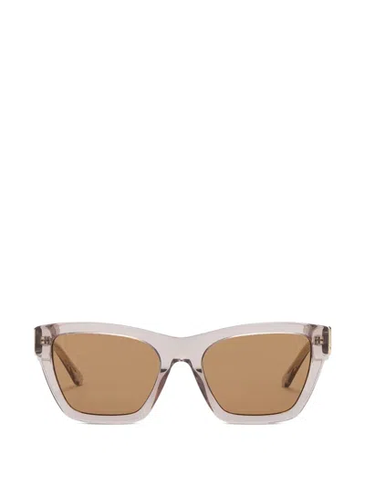 Marc Jacobs Logo-plaque Sunglasses In Pink