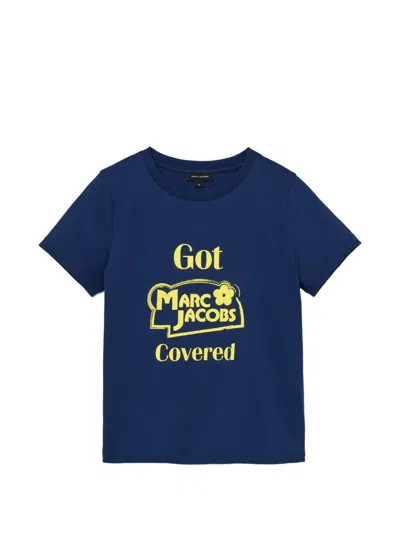 Marc Jacobs Logo-print Cotton T-shirt In Multi