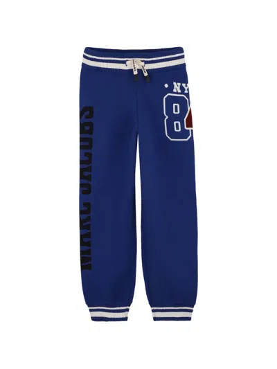 Marc Jacobs Logo-print Knitted Track Pants In Multi