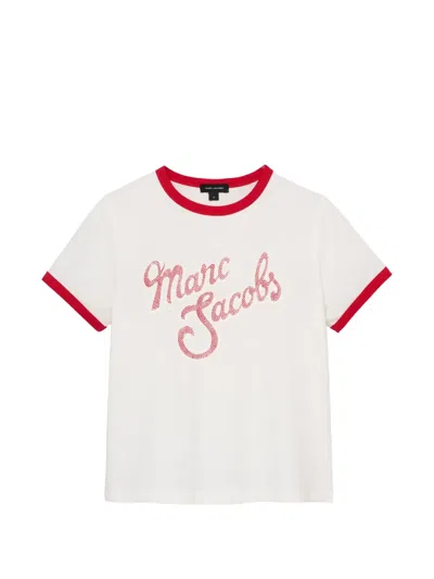 Marc Jacobs Logo-print T-shirt In White