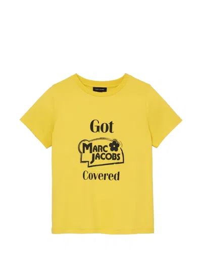 Marc Jacobs Logo-print T-shirt In Yellow