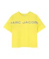 Marc Jacobs Kids' Logo-print T-shirt In Yellow