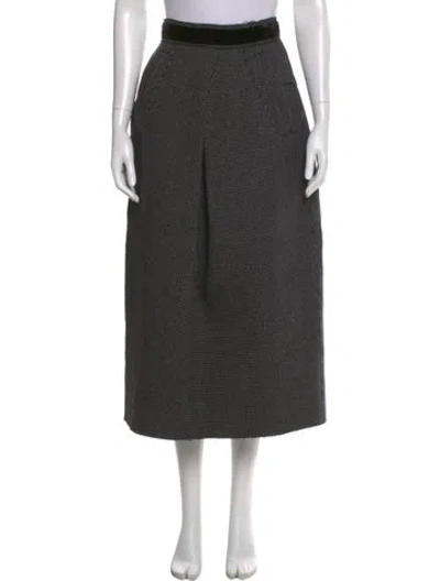 Pre-owned Marc Jacobs Long Skirt In Black