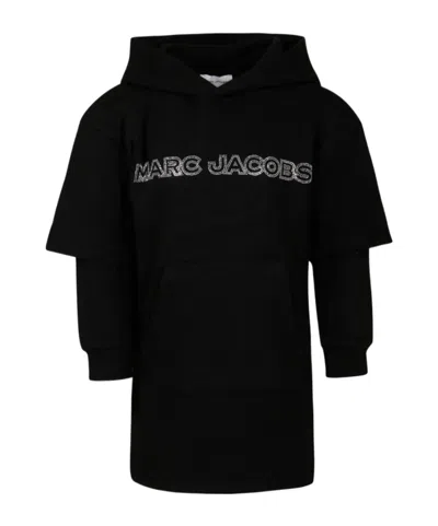 Marc Jacobs Long-sleeved Dress In Black