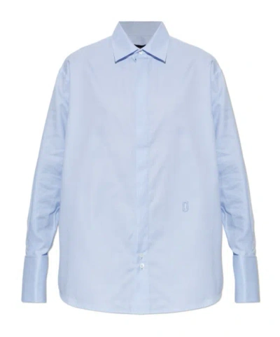 Marc Jacobs Long-sleeved Shirt In Blue