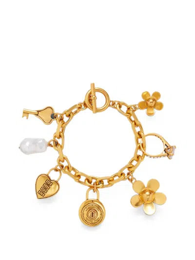 Marc Jacobs Love Letter Charm Bracelet In Pattern