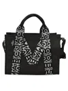 MARC JACOBS M-STRAP EMBROIDERED TOTE