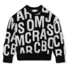 Marc Jacobs Logo Sweater In Black