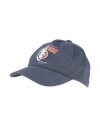 Marc Jacobs Man Hat Navy Size 7 ⅜ Cotton In Blue