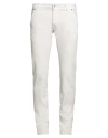 Marc Jacobs Man Jeans Beige Size 35 Cotton, Elastane, Polyester In White