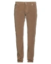 Marc Jacobs Man Pants Camel Size 36 Cotton, Elastane, Polyester In Brown