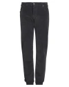 Marc Jacobs Man Pants Midnight Blue Size 33 Cotton, Elastane, Polyester In Black