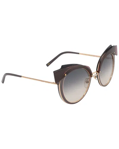 Marc Jacobs Marc 101/s Ddb/9c Cat Eye Sunglasses (authentic Pre-loved) In Brown