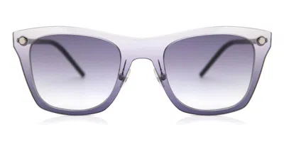 Marc Jacobs Marc 25/s 732/9c Men's Sunglasses Grey Size 49 In Purple