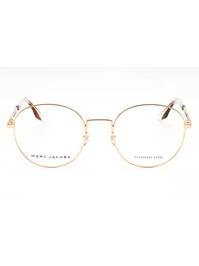 Marc Jacobs Marc 272 Round Metal Men's Eyeglasses In Gold