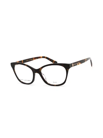 Marc Jacobs Marc 379 Eyeglasses In 086  00 -  Dark Havana /clear Demo Lens