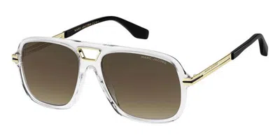 Marc Jacobs Marc 415/s Mng/ha Men's Sunglasses Clear Size 56 In Transparent