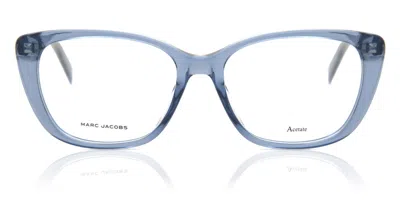 Marc Jacobs Marc 428 Pjp Women's Glasses Blue Size 52 - Free Lenses - Blue Light Block Available In Transparent Blue