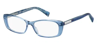 Marc Jacobs Marc 429 Pjp Women's Glasses Blue Size 52 - Free Lenses - Blue Light Block Available In Transparent Blue