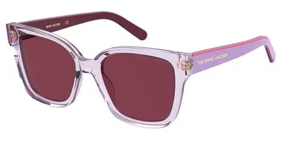 Marc Jacobs Marc 458/s Ry8/u1 Occhiali Da Sole Purple Per Donna