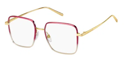 Marc Jacobs Marc 477 6k3 Men's Glasses Gold Size 51 - Free Lenses - Blue Light Block Available In Gold,burgundy