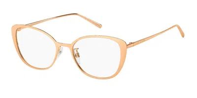 Marc Jacobs Marc 482/f Vestibilità Orientale Ddb Occhiali Da Vista Oro Per Donna (solo Montatura) In Orange
